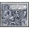 Image 1 : GREAT BRITAIN Stamps   1929, £1 UPU Issue OG.