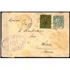 Image 1 : France Ivory Coast  1918, Pair of Covers one 