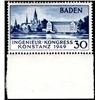 Image 1 : Germany French Zone Baden 1949, 30pf Dark Blu