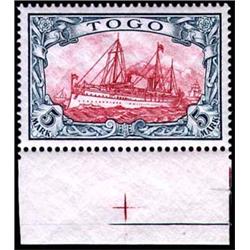 German Colonies Togo  1900 Yacht set, OG, a m
