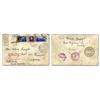 Image 1 : Italy Postal History  1933, Flown Cover to Sa