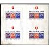 Image 1 : Switzerland   1936, Pro Patria Sheet of Four 