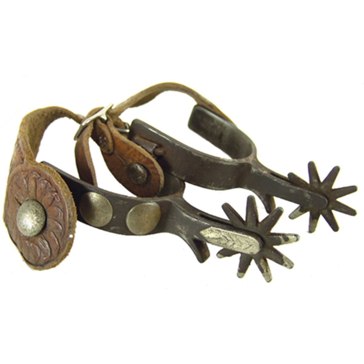 Antique Crockett Spurs