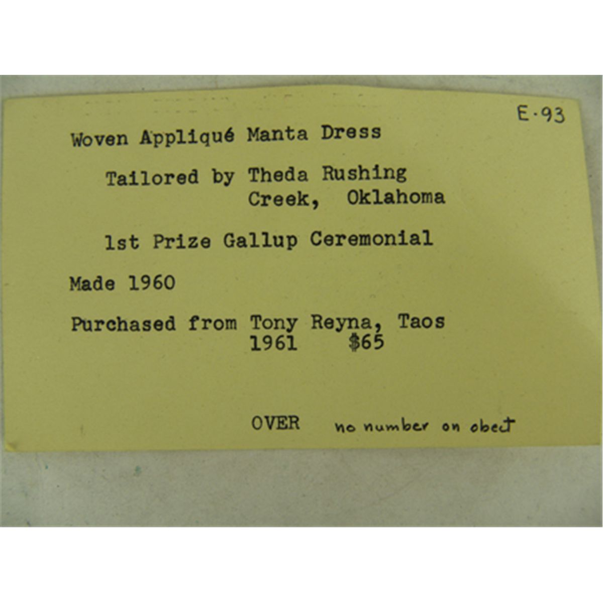 Woven Applique Manta Dress - Theda Rushing