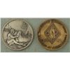 Image 2 : 2 Diff Wyandotte Bank Commem 1871-1971 Medals