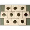 Image 2 : 10 Diff Ancient Constantius II 337-361 A.D Roman Coins