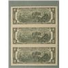 Image 2 : 3 Consec # 2003A $2 Notes G Mint Bills Chicago CU