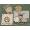 Image 1 : Five GEM UNC George Washington Coins