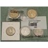 Image 2 : Five GEM UNC George Washington Coins