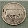Image 2 : 1928 Ireland One Silver Shilling Coin