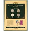 Image 1 : US Quarter Sealed Coins of the 20th Century with Stamps