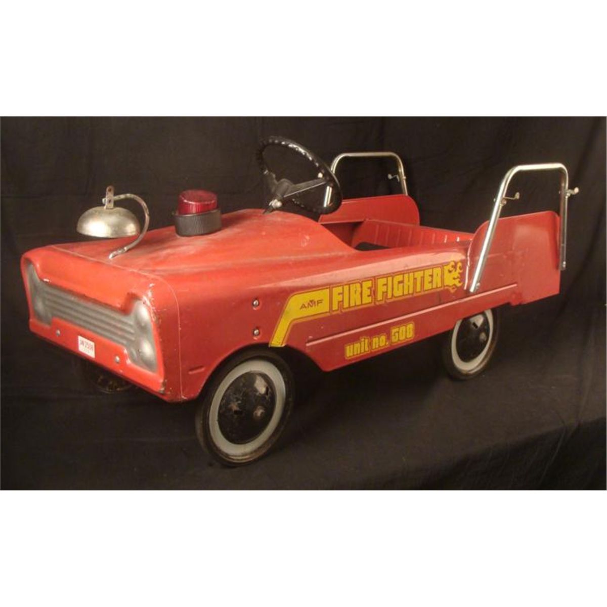 AMF Vintage Fire Fighter Engine Pedal Car Unit No. 508