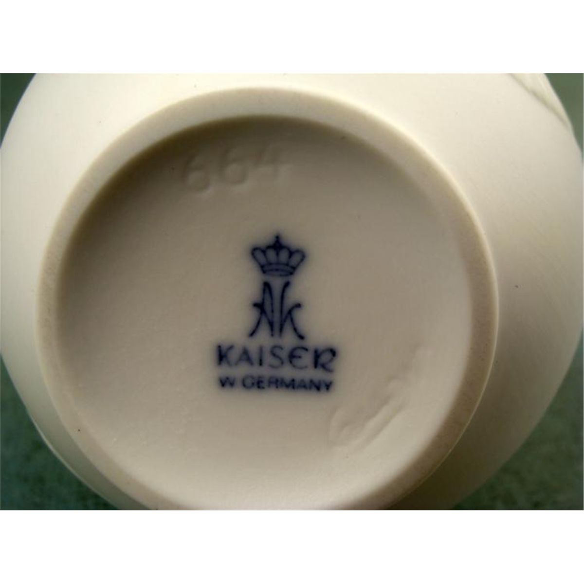 Kaiser W. German Bisque Vintage Flower Vase 664