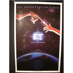 E.T. Signed Poster