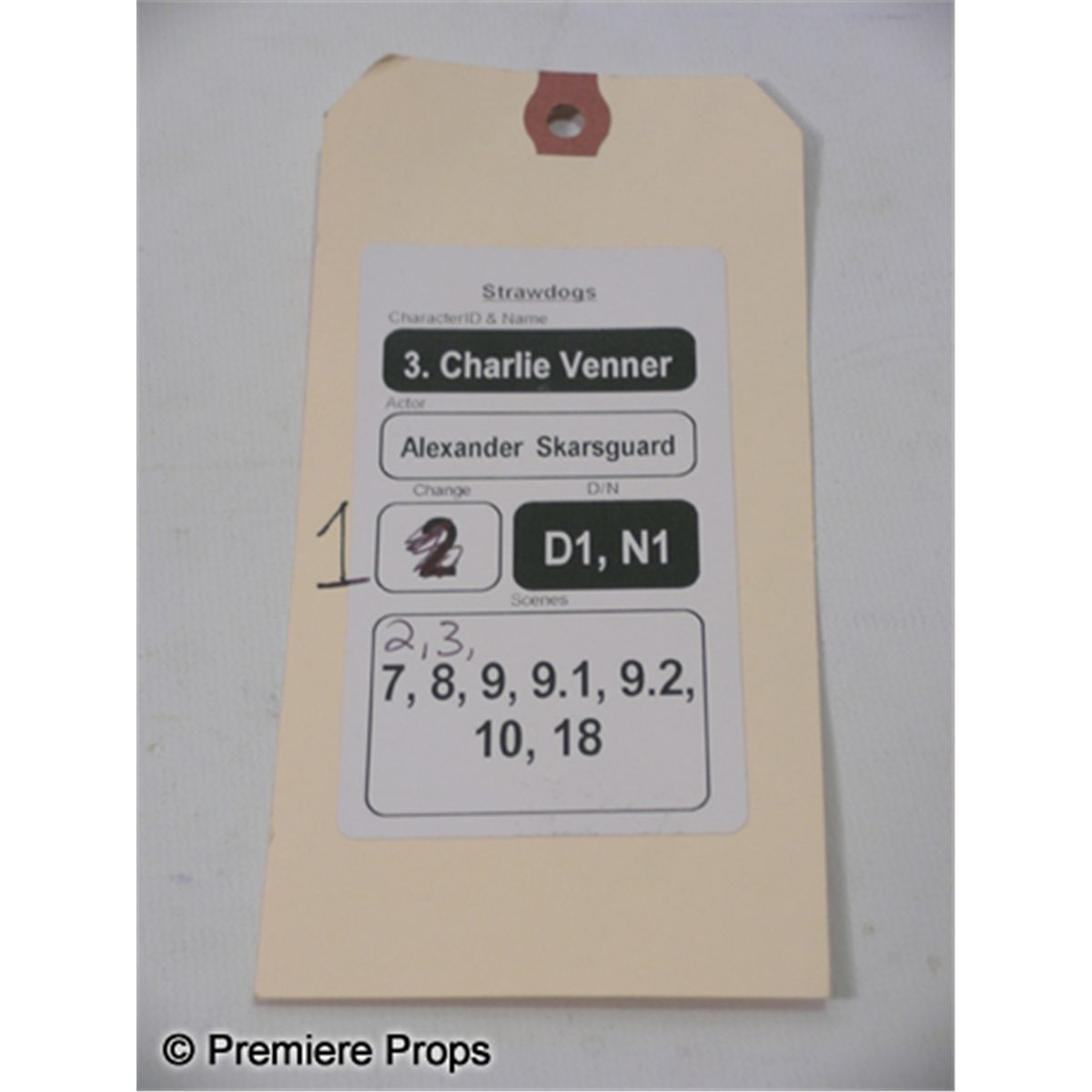 Straw Dogs Charlie (Alexander Skarsgard) Hero Movie Costumes