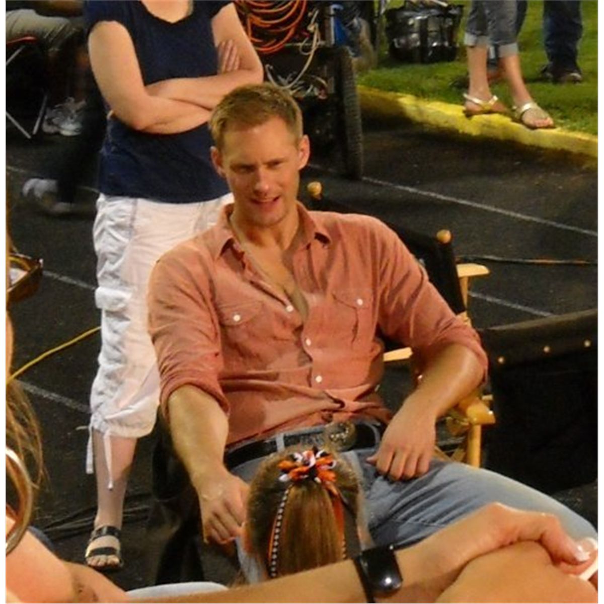 Straw Dogs Charlie (Alexander Skarsgard) Hero Movie Costumes