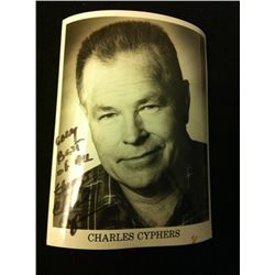 Charles Cyphers Signed Photo