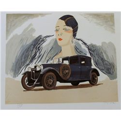 HISPANO SUIZA CAR SALE SIGNED LTD ED ART LIQUIDATION