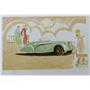 Image 1 : AUTOMBILE SALE HAND SIGNED LITHOGRAPH SALE