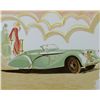 Image 2 : AUTOMBILE SALE HAND SIGNED LITHOGRAPH SALE