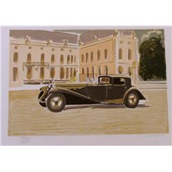 BUGATTI ART DECO ART SALE ONLY $25 LIQUIDATION