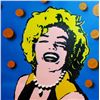 Image 2 : MARILYN MONROE CANVAS POP WARHOL STYLE PAINTING
