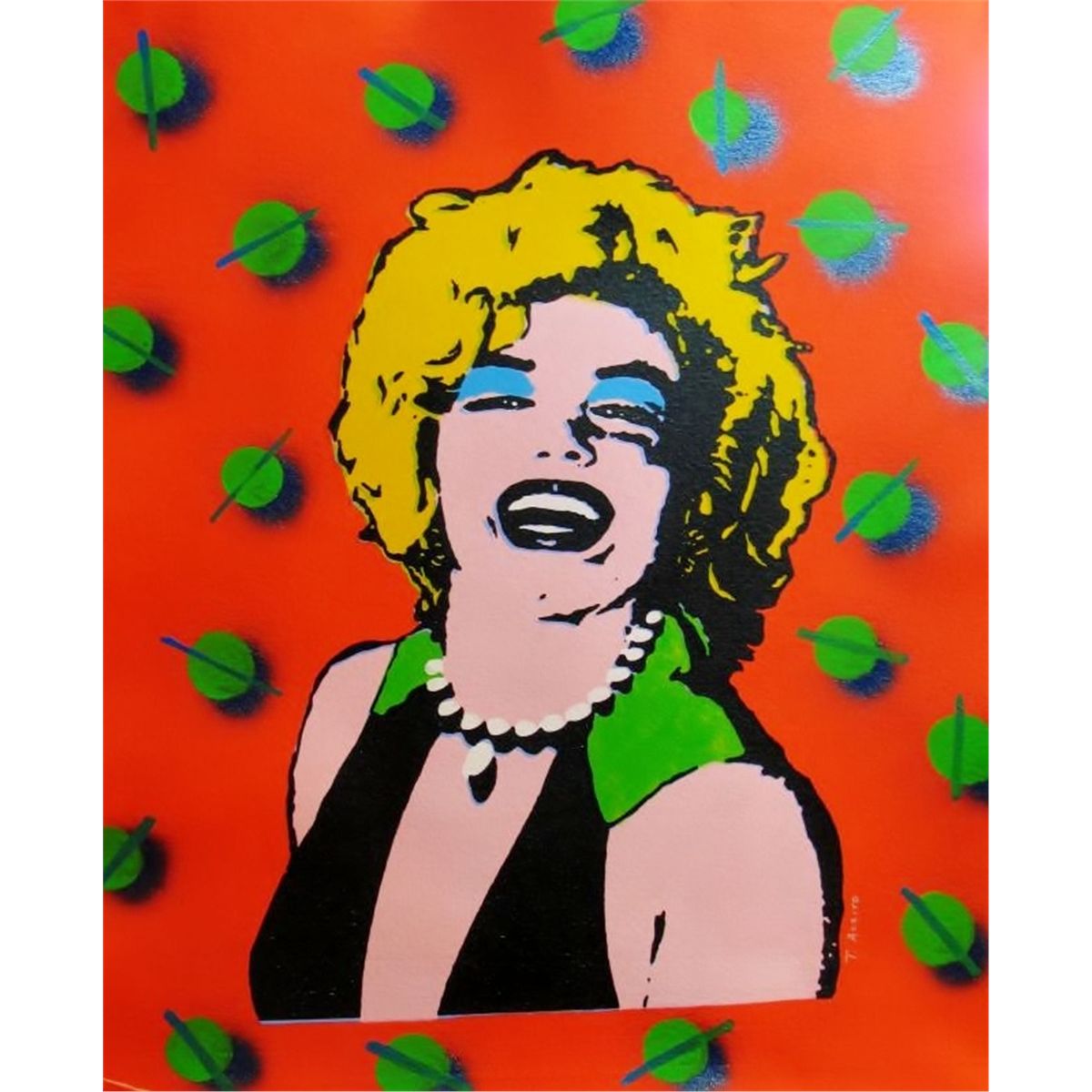 COLORFUL CANVAS POP ART ORIGINAL WHOLESALE