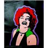 Image 1 : DRAMATIC COLORFUL POP STYLE MARILYN MONROE PAINTING