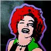 Image 2 : DRAMATIC COLORFUL POP STYLE MARILYN MONROE PAINTING