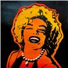 Image 2 : DRAMATIC COLORFUL POP STYLE MARILYN MONROE PAINTING