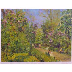 GARDEN SCENE LTD ED ESTATE SALE ONLY $75 SIGNED!!