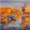 Image 3 : HARBOR SCENE COLORFUL ONLY $100 BELOW WHOLESALE
