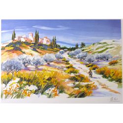 COLORFUL LANDSCAPE LIQUIDATING ALL LTD ED ART