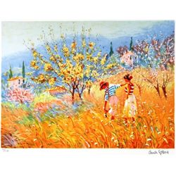 LOVERS AT PLAY COLORFUL LTD ED HAND SIGNED