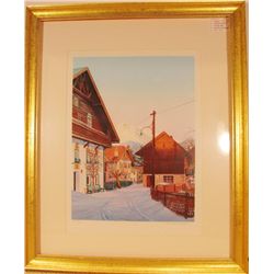 NELSON WINTER SCENE LIQUIDATION SALE LTD ED