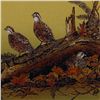 Image 2 : CANVAS WINTER BIRD SCENIC SERIGRAPH ONLY $25
