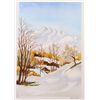 Image 1 : TRADITIONAL WINTER SCENE SIGNED ART SALE