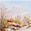 Image 2 : TRADITIONAL WINTER SCENE SIGNED ART SALE