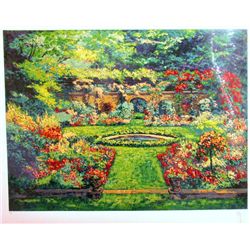 MARK KING LEROY NEIMAN TEACHER ROSE GARDEN LTD ED