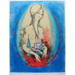 FANTASTIC NUDE COLORFUL LTD ED SERIGRAPH SALE