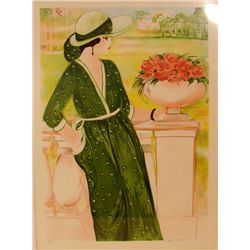 TARKAY STYLE DECO ART COLORFUL LIMITED EDTION SALE