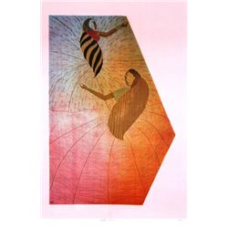 FOLK DANCE ABSTRACT STYLE LIQUIDATION ART SALE