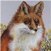 Image 2 : HARRIS FOX PLATE SIGNED LITHOGRAPH REALISTIC ART