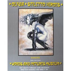 BANSHEE FINE ART PRINT OLIVIA ONLY $50 HUGE LIQUIDATION