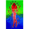 Image 1 : NUDE CELEBRITY CANVAS POP ART ORIGINAL