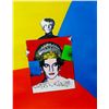 Image 1 : PRINCESS DIANA COLORFUL SALE ONLY $100 WARHOL POP STYLE CANVAS
