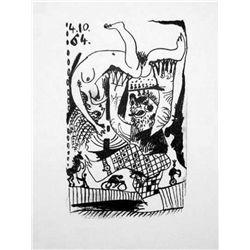 DETAILED PICASSO RARE 1964 HAND NUMBERED LIMITED ED