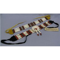 2 Kickapoo Handmade Chokers - Ellen Little Horse