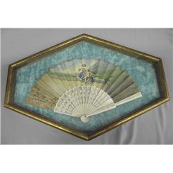 Vintage Spanish  Fan in Display Box