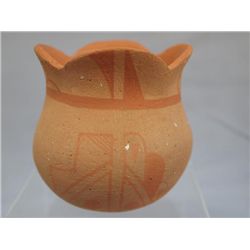 San Felipe Pottery Jar-L. L. Lucero